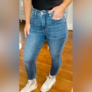 Judy Blue Women's Classic Blue Skinny Jeans Sz 28